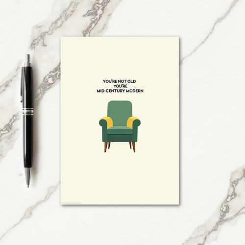 Midcentury Modern Mothers Card