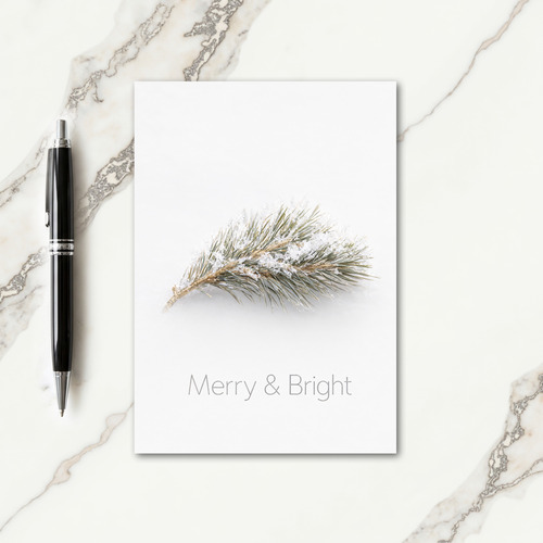 Minimalist Christmas Greeting Card