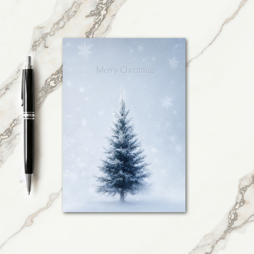 Minimalist Christmas Photo Card