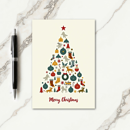 Minimalist Evergreen Card