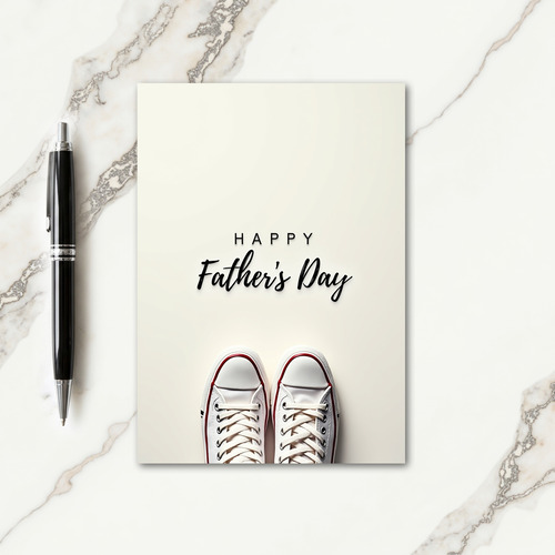 Minimalist Fathers Day Card