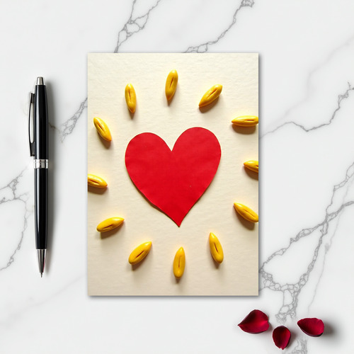 Minimalist Heart Clean Look Card