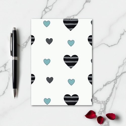 Minimalist Heart Design Card