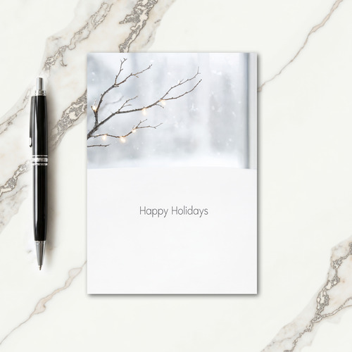 Minimalist Holiday Photo Cards