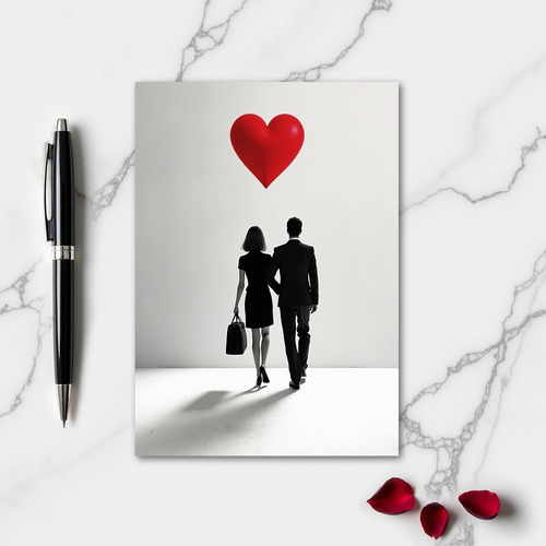 Minimalist Love Journey Card