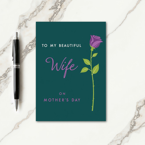 Minimalist Mothers Day Design Card