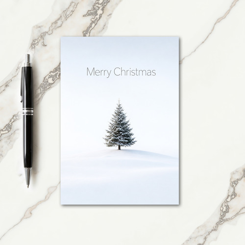 Minimalist Xmas Cards
