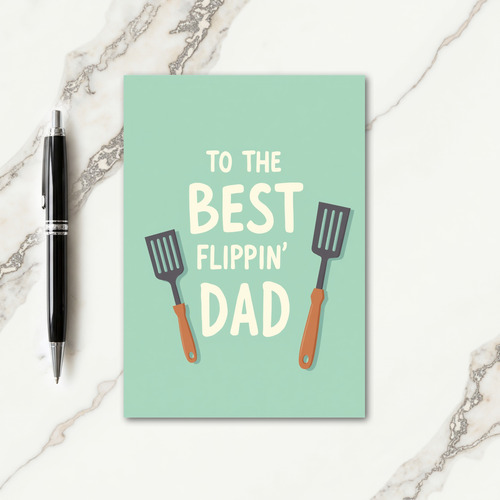 Mint Flippin Fathers Day Card