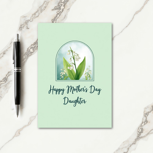Mint Mothers Day Garden Card