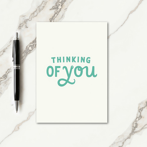 Mint Thinking Of You Card