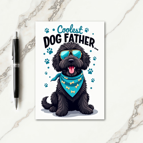 Mirrored Shades Fathers Day Card