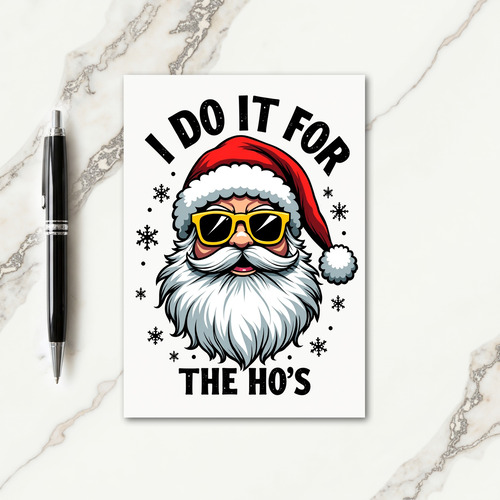 Do It For The HOs Holiday Card