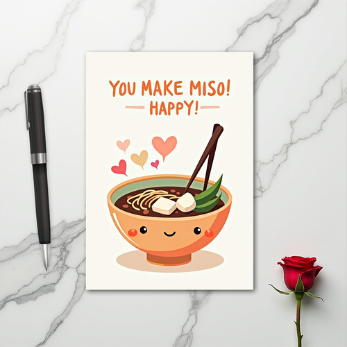 Miso Happy Love Card
