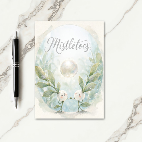 Mistletoes Card