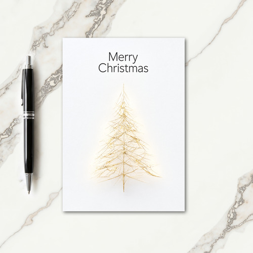 Modern Christmas Card Ideas Card