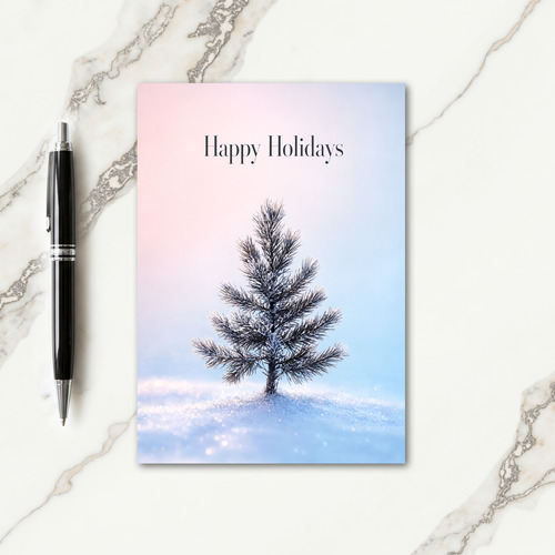 Modern Christmas Card Sayings Card
