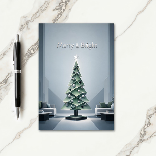 Modern Christmas Cards Designs Card