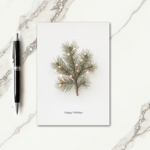 Modern Holiday Card Templates Card