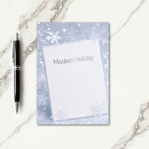 Modern Holiday Photo Cards