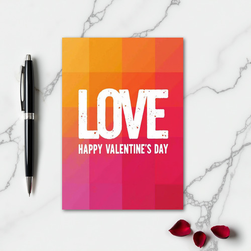 Modern Love Valentines Day Card