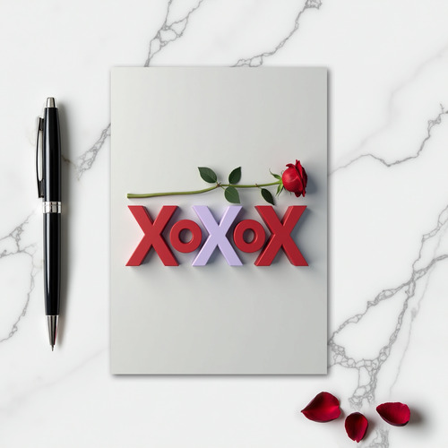 Modern Romance Xoxo Card