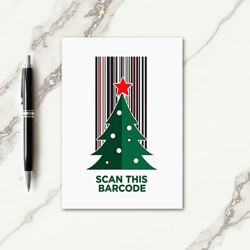 Modern Tree Christmas Card
