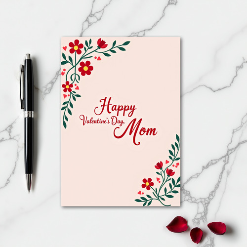 Mom Valentines Day Card