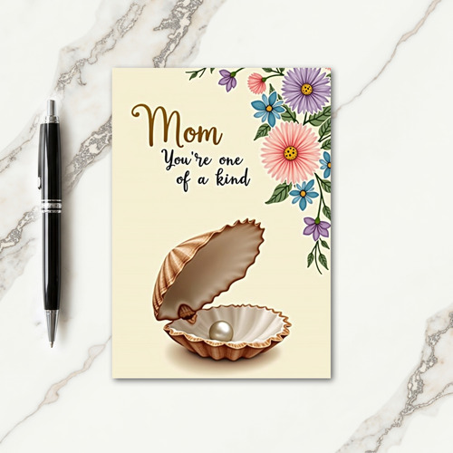 Mom Youre Special Pearl Shell Card