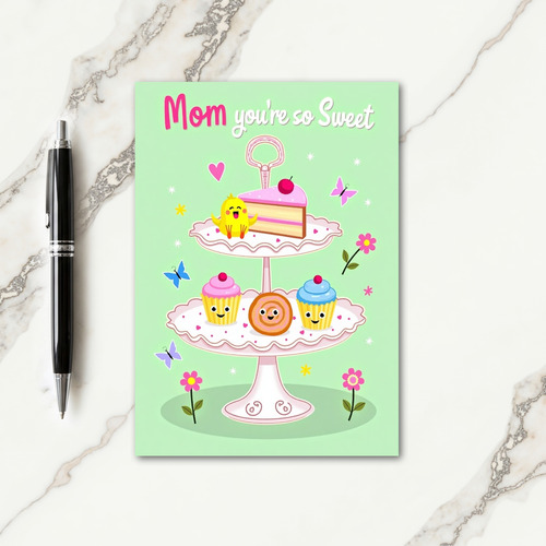 Moms Sweet Treat Celebration Card