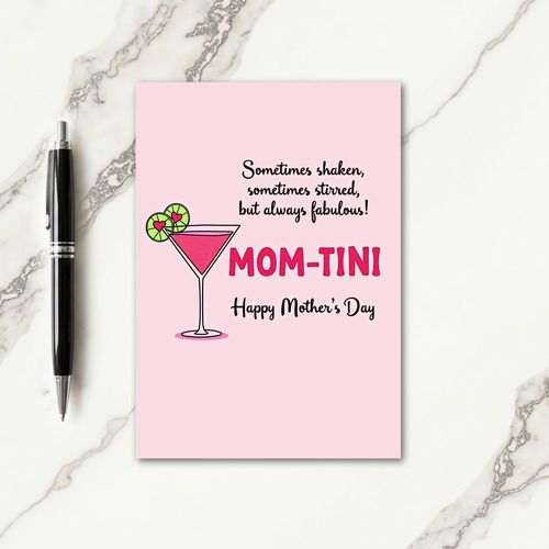 Momtini Fabulous Mothers Day Card