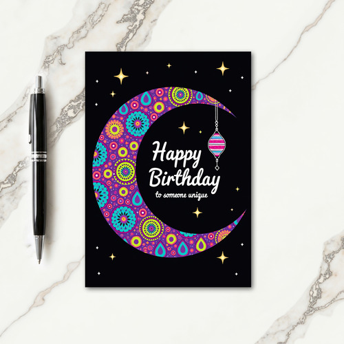 Moonlit Birthday Card