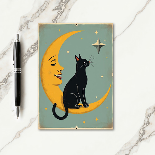 Moonlit Black Companion Card