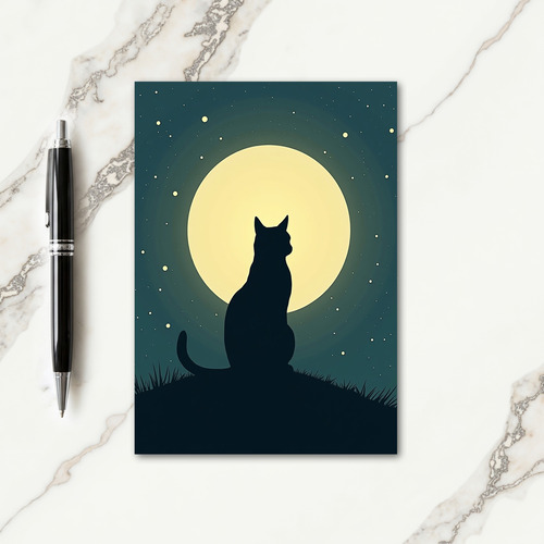 Moonlit Companion Card