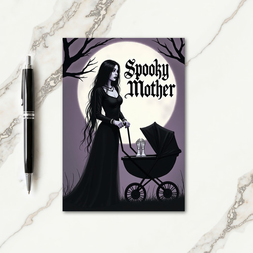 Moonlit Gothic Night Card