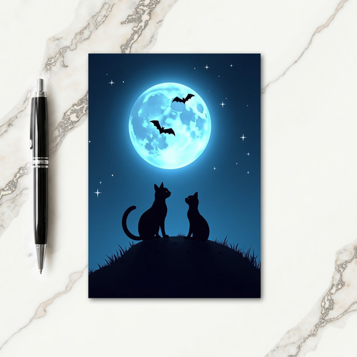 Moonlit Night Companions Card