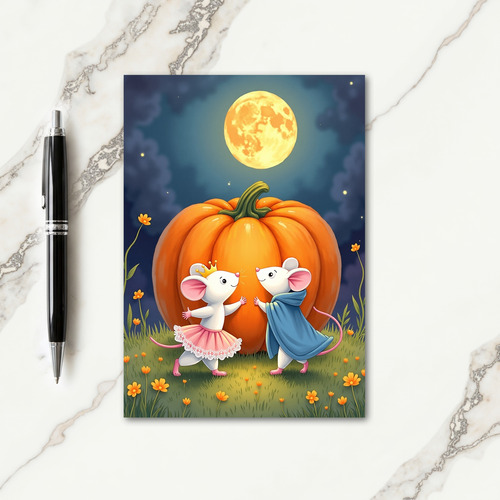 Moonlit Pumpkin Pals Card