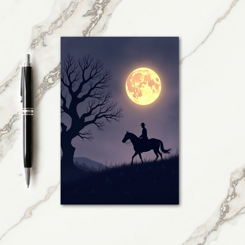 Moonlit Riders Journey Card
