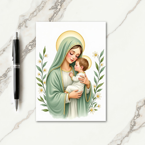 Mother And Child Love Card