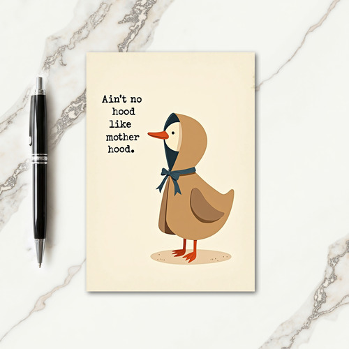 Motherhood Bird Art Card