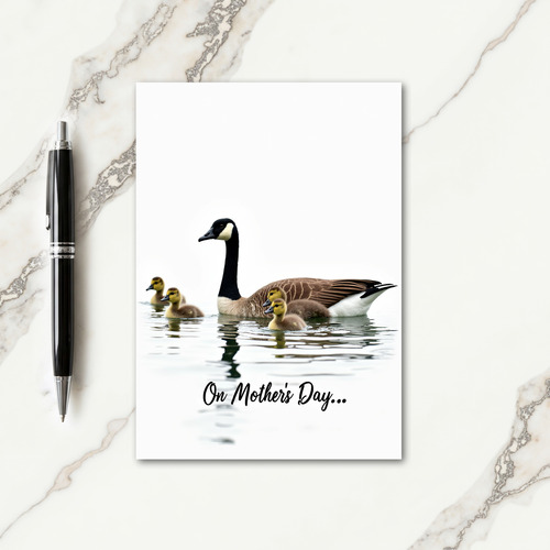 Mothers Day Aquatic Bird Card