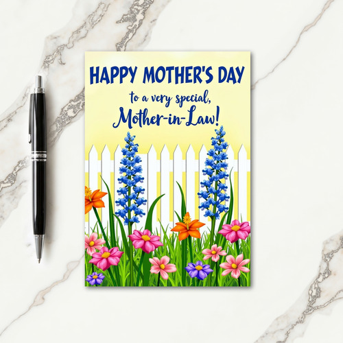 Mothers Day Bright Blossom Art Card