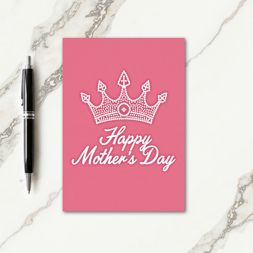 Mothers Day Crown Affection Card