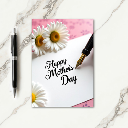Mothers Day Elegant Script Card