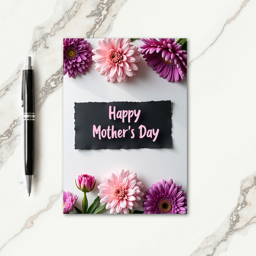 Mothers Day Floral Beauty Card
