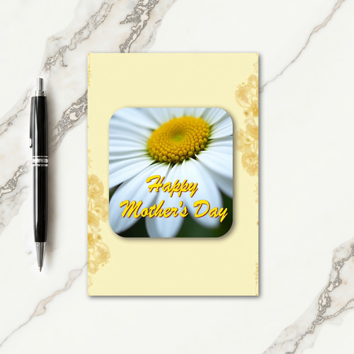 Mothers Day Flower Scene Card