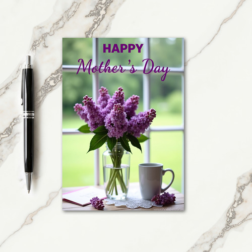 Mothers Day Window Light Card
