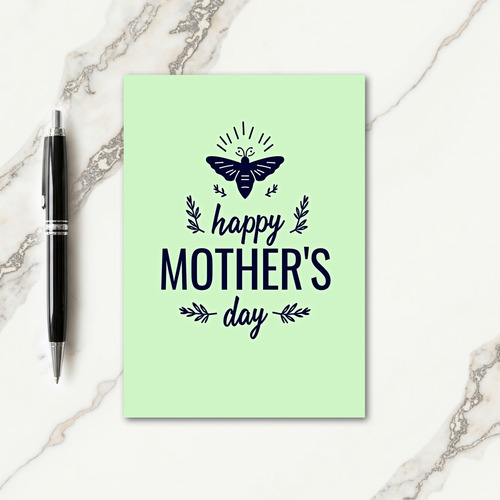 Mothers Day Winged Creature Card