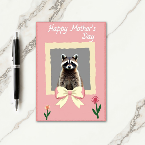 Mottled Fur Mothers Day Card