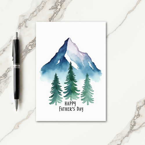 Mountain Sweet Fathers Day Card