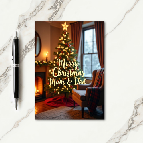 Mum And Dad Christmas Cards